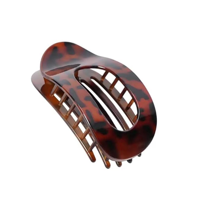 Новые элегантные матовые акриловые закругленные заколки-уточки для волос, женская мода, однотонные пластиковые заколки для волос, аксессуары для волос