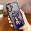 Горячая певица Лана Дель Рей Матовый чехол для телефона Apple iPhone 16 16E 15 14 13 12 11 Pro XR XS X 8 7 SE Plus Max Прозрачный Жесткий Funda