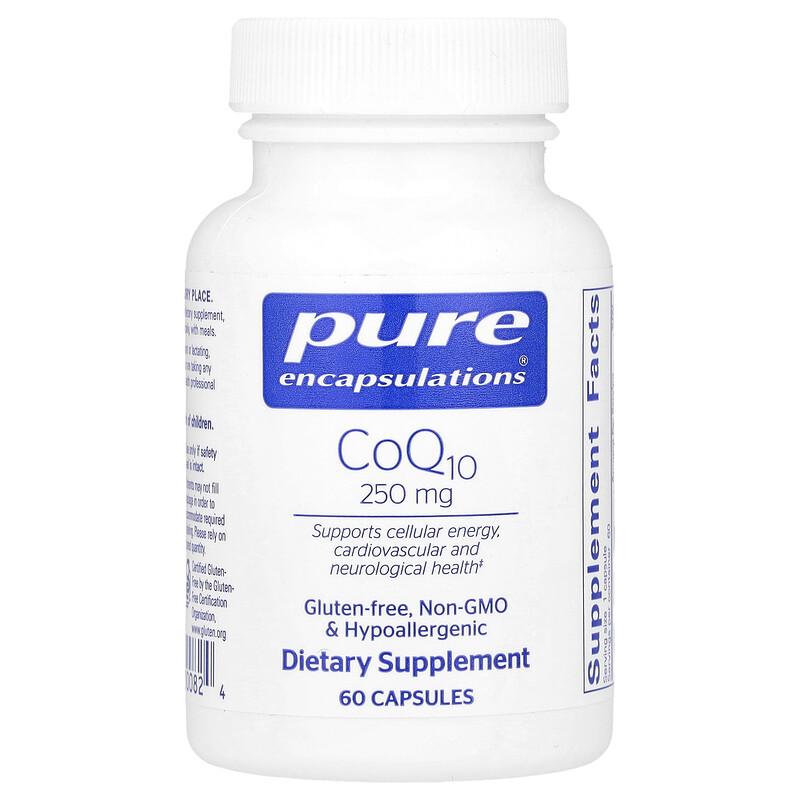 CoQ10, 250 mg, 60 Capsules