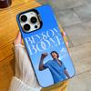 Красивые Вещи B-Benson B-Boone-e Чехол Для Телефона Для iPhone 16 17 15 14 12 13 Pro Max Черный Цвет Ударопрочный Чехол