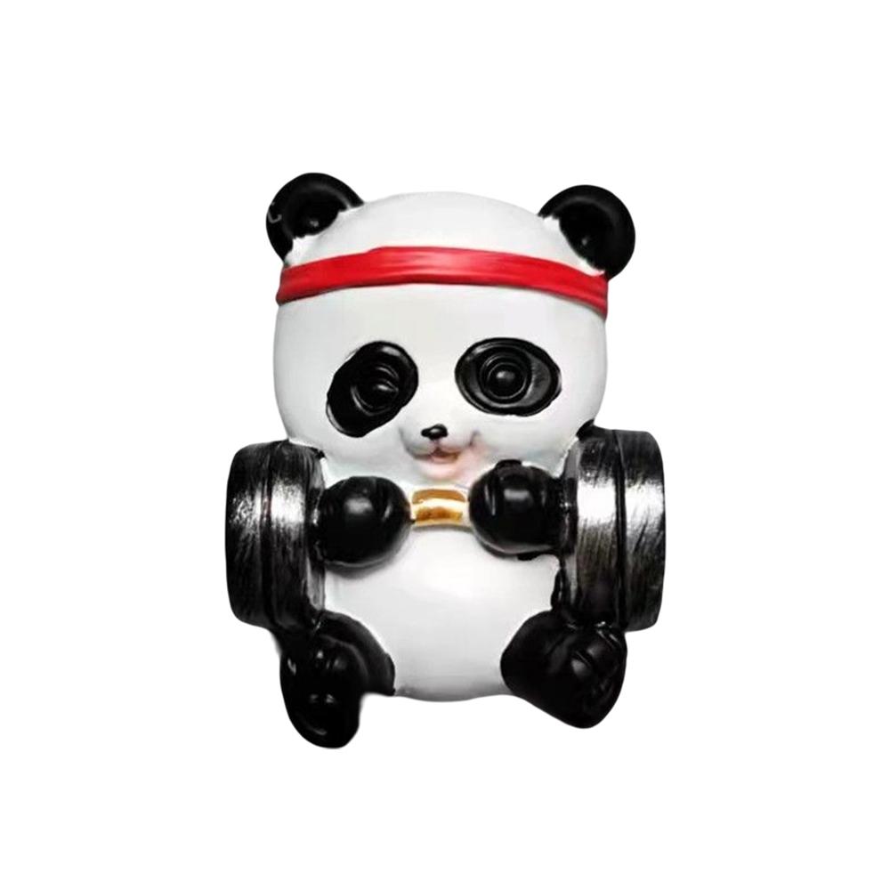 Несколько стилей, дополнительный мультфильм, новая милая панда, личность, креативный дизайн, наклейки на холодильник из смолы, украшение для кухни