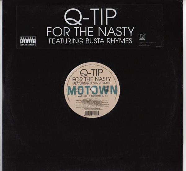 12-дюймовая пластинка Q-TIP, BUSTA RHYMES - Для мерзкого B000487111 Motown 2005 США Рэп и хип-хоп/R&B Б/У