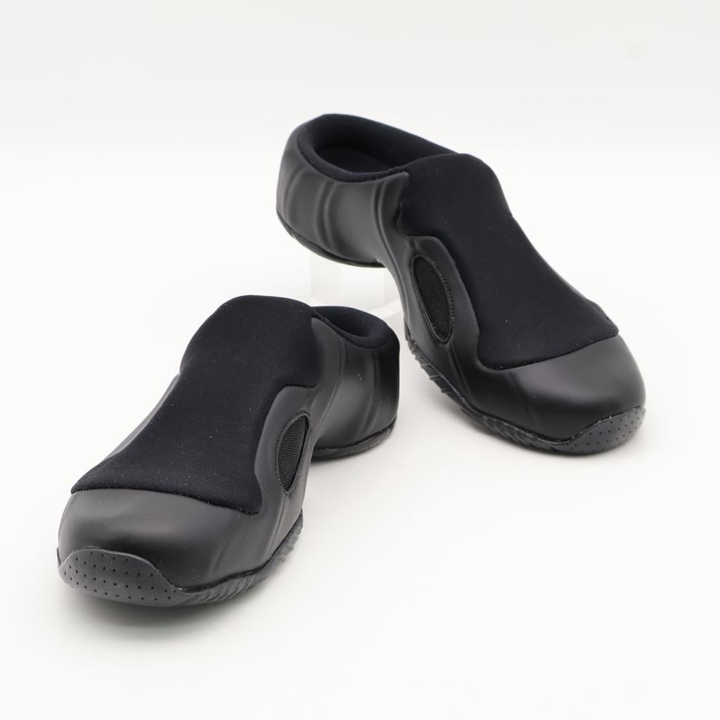 HJ4325-001 Nike Clogposite Черный и Металлический Серебристый (Мужской)