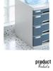 Lockable Multi-Layer A4 File Cabinet Drawer - Plastic Office Storage Box