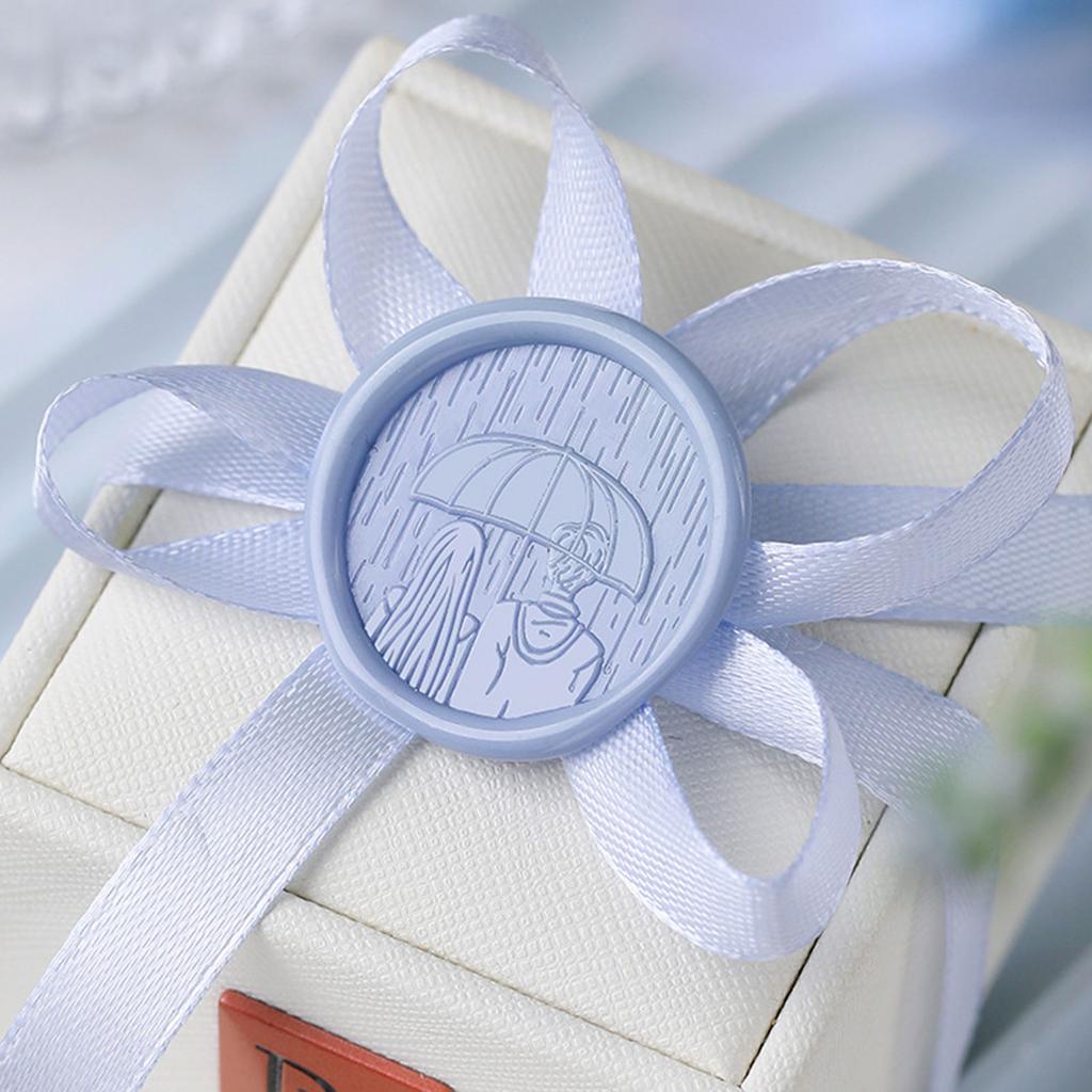 Wax Seal Stamp Head for Seal Envelope Invitation Scrapbooking Round Wax Seal Stamp Head Replacement Brass Stamp Head