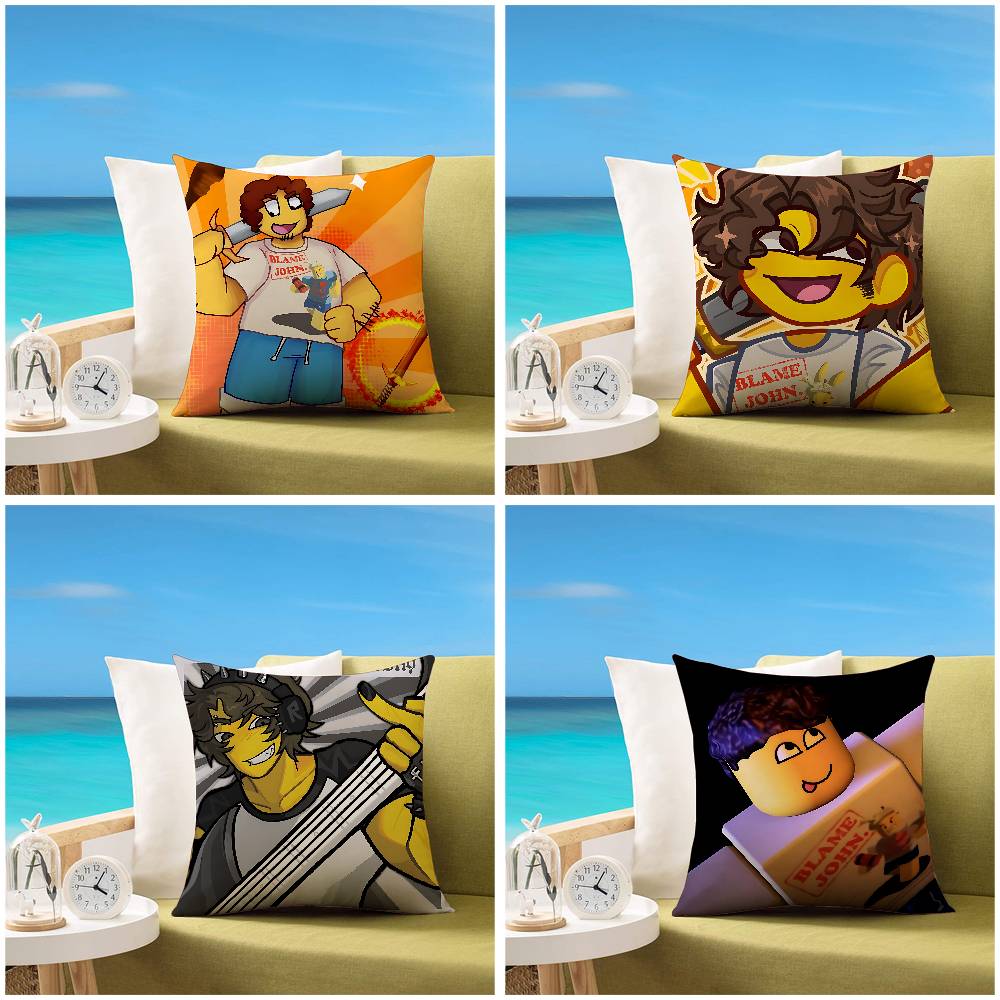 Fried Chicken Shedletsky Anime Pillow Case Sofa Living Room Decorative Cushion Covers Dustproof And Miteproof Invisible Zipper