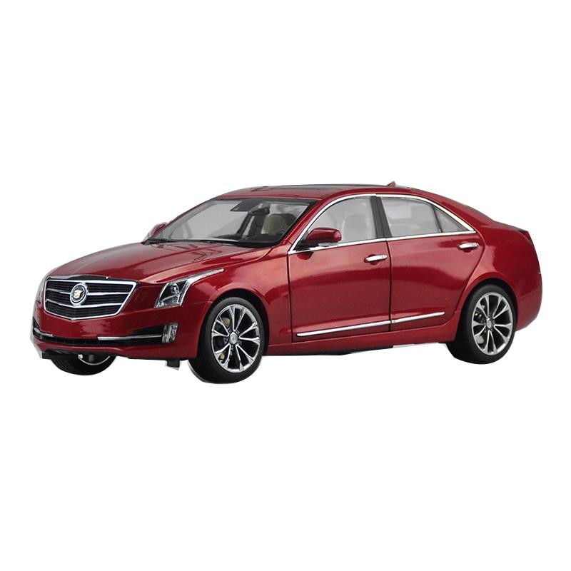 Дефектный литой под давлением автомобиль Cadillac масштаба 1/18, модель из сплава ATS CADILLAC ATS-L, игрушечные машины для мальчиков, подарок, оригинальная коробка