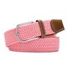 [KASSAI] 120cm Wide 3cm Woven Mesh Belt (pink)