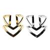 Knuckle Ring Half Opened Jewelry Double V-shaped Adjustable Vintage Women Lucky