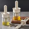 Oil Brush Bottle BPA-free Oil Dispenser with Retractable Brush High Temp Resistant