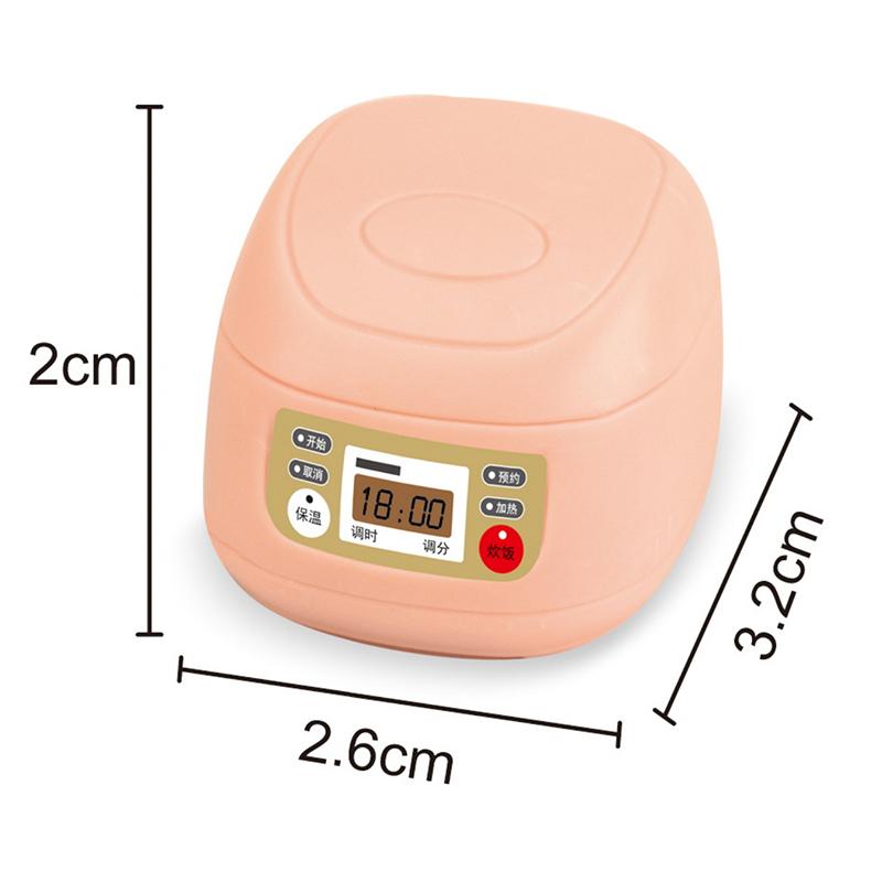 1Комплект 1:12 кукольный домик, миниатюрная рисоварка, микроволновая печь, соковыжималка, пароварка для яиц, кухонные принадлежности, модель декора, игрушка, аксессуар для кукольного дома