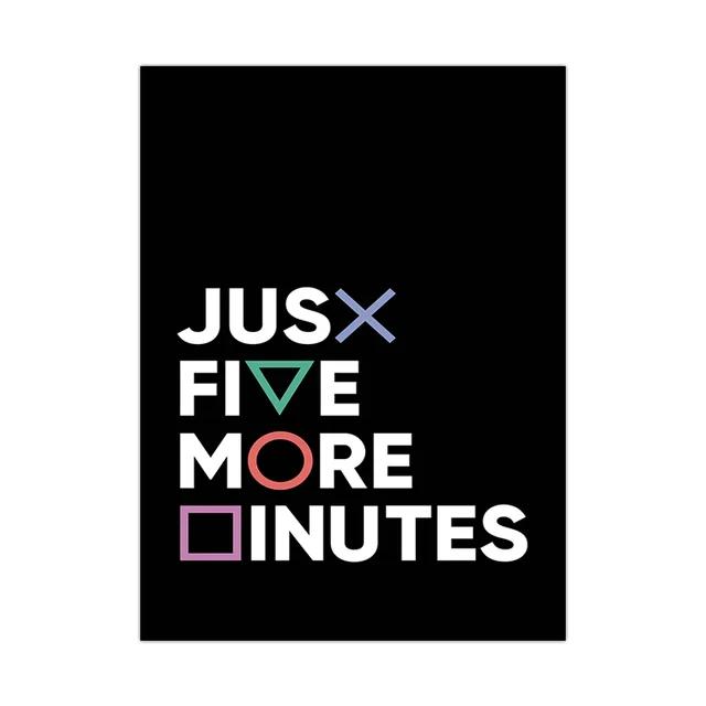 Холст Картины Игра Игровая Комната Геймпад Абстрактные Постеры и Принты Настенное Искусство Картинки Подарок Геймеру для Мальчиков Декор Детской Комнаты