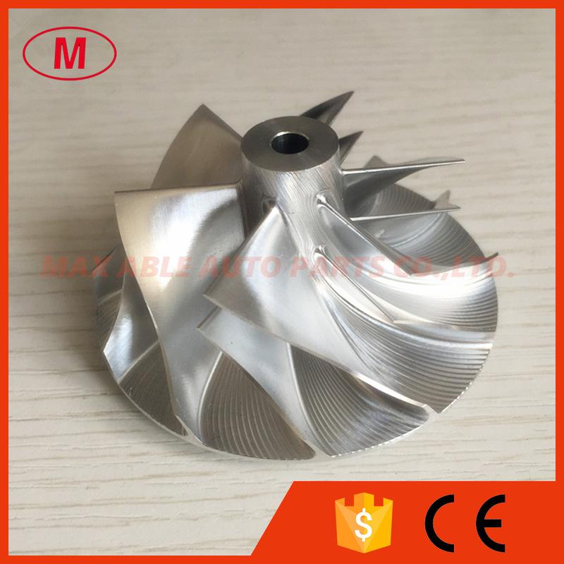 GT15-25 50.20/65.00mm 6+6 Blades 702549-0008HF V1 turbo billet compressor wheel