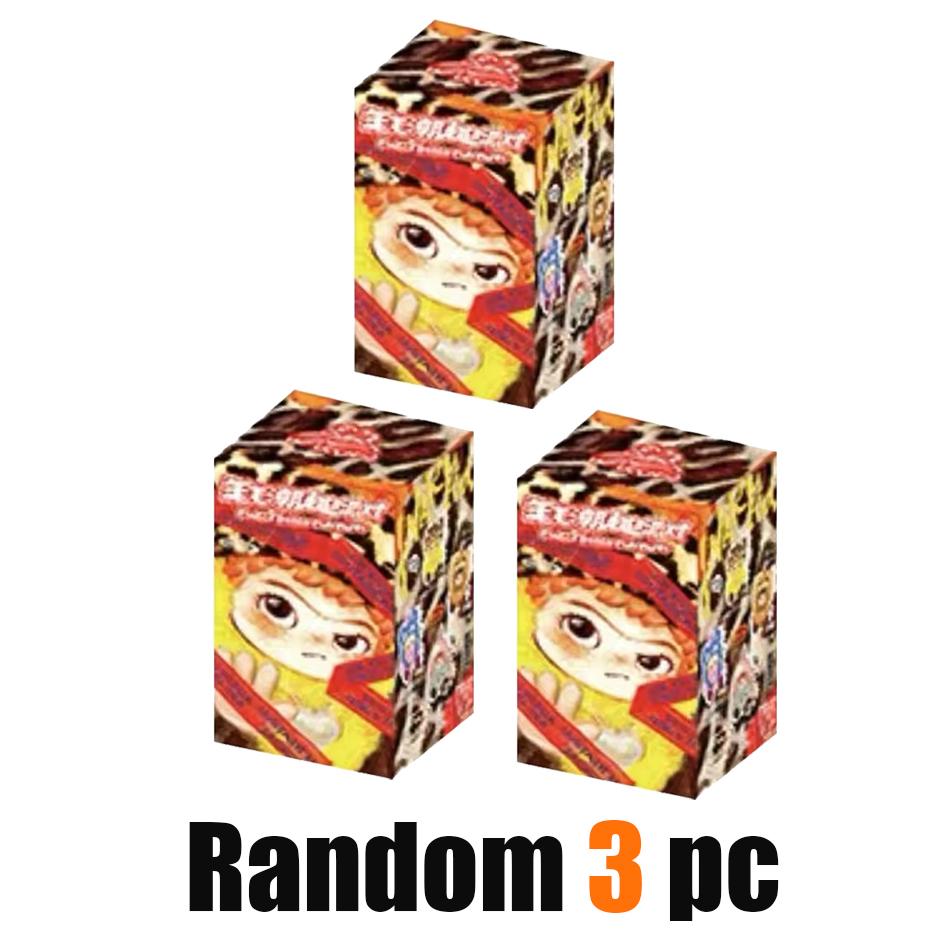 Wakuku V1 V2 Блайндбокс Лиса и Кролик Серия 'Trick Or Treat' Виниловая кукла Сюрприз-пакет Брелок Модный игрушечный Mystery Box Подарки