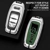 Car Key Fob Case Cover Shell For a2 Sline Q8 RS Q8 A6 C8 S6 RS6 A7 S7 RS7 A3 8Y A8 D5 4N RS E-tron GT Q4 Q7 4M Accessories