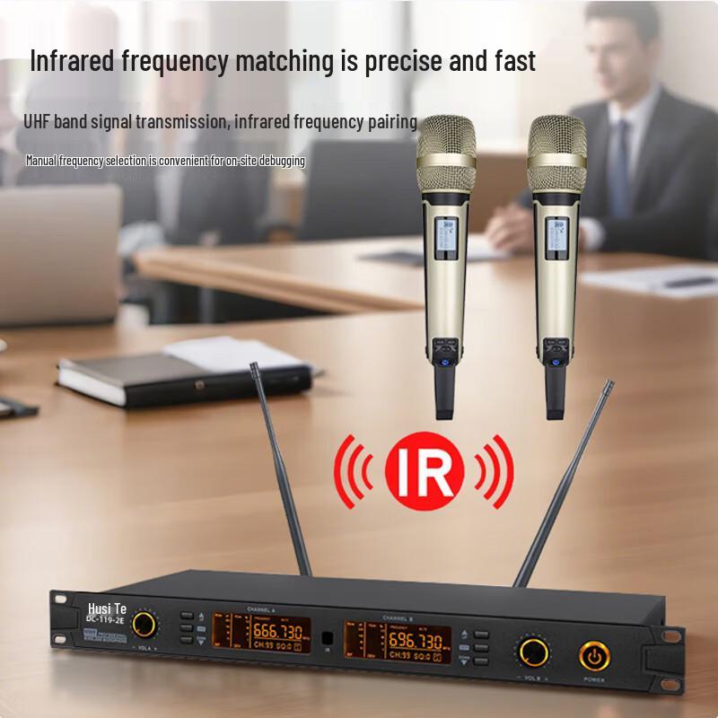 Hosite DC-120-2S Wireless Conference Microphone System (CN version)