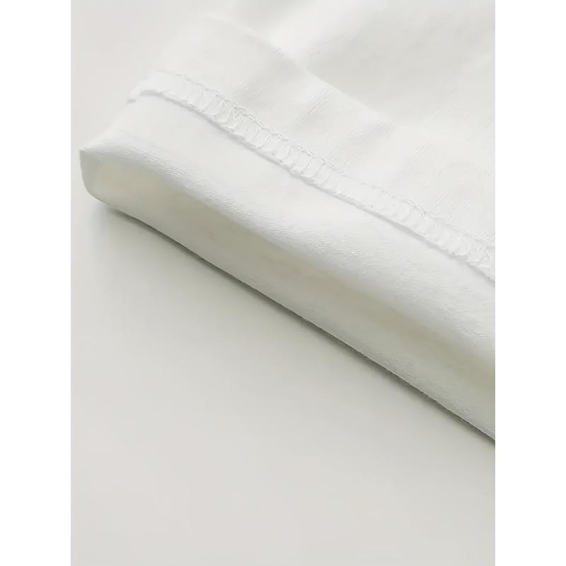 Европейские размеры Мужская белая футболка с рыбой-клоуном в стиле Немо | Принт с водорослями, Короткий рукав, Круглый вырез, Летняя пляжная одежда