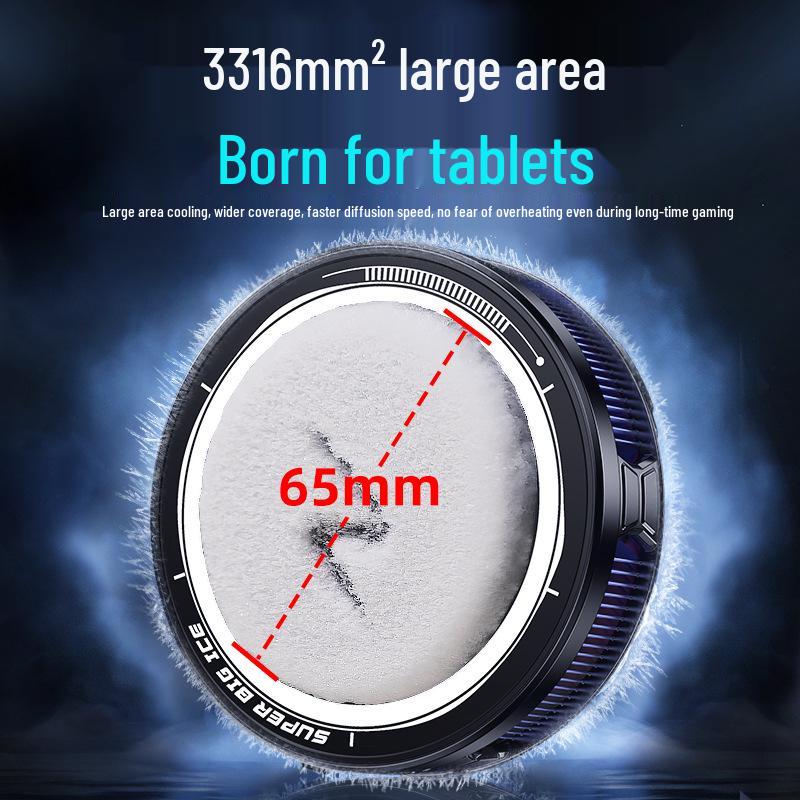 2025 Tablet Cooler: 45W High Power, Silent Freezing with AI Temperature Control & FS12 Digital Display
