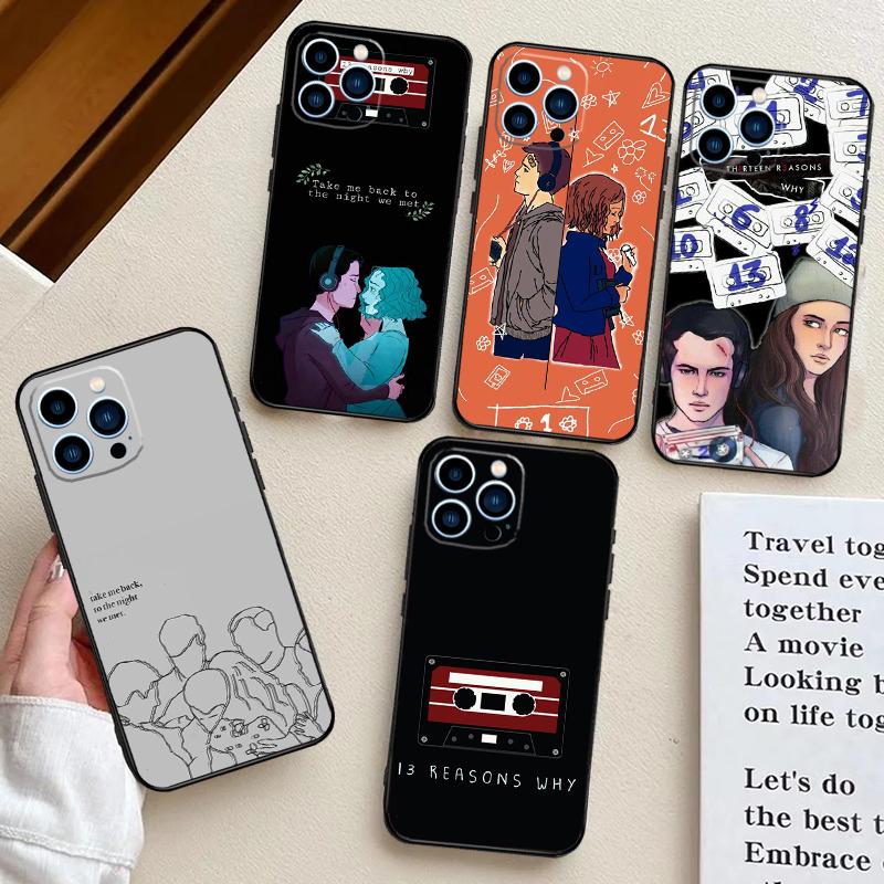 13 Тринадцать причин почему Чехол для телефона Samsung Galaxy S25 S24 S22 S21 S20 S23 Ultra S9 S10 Plus S25 FE Задняя крышка