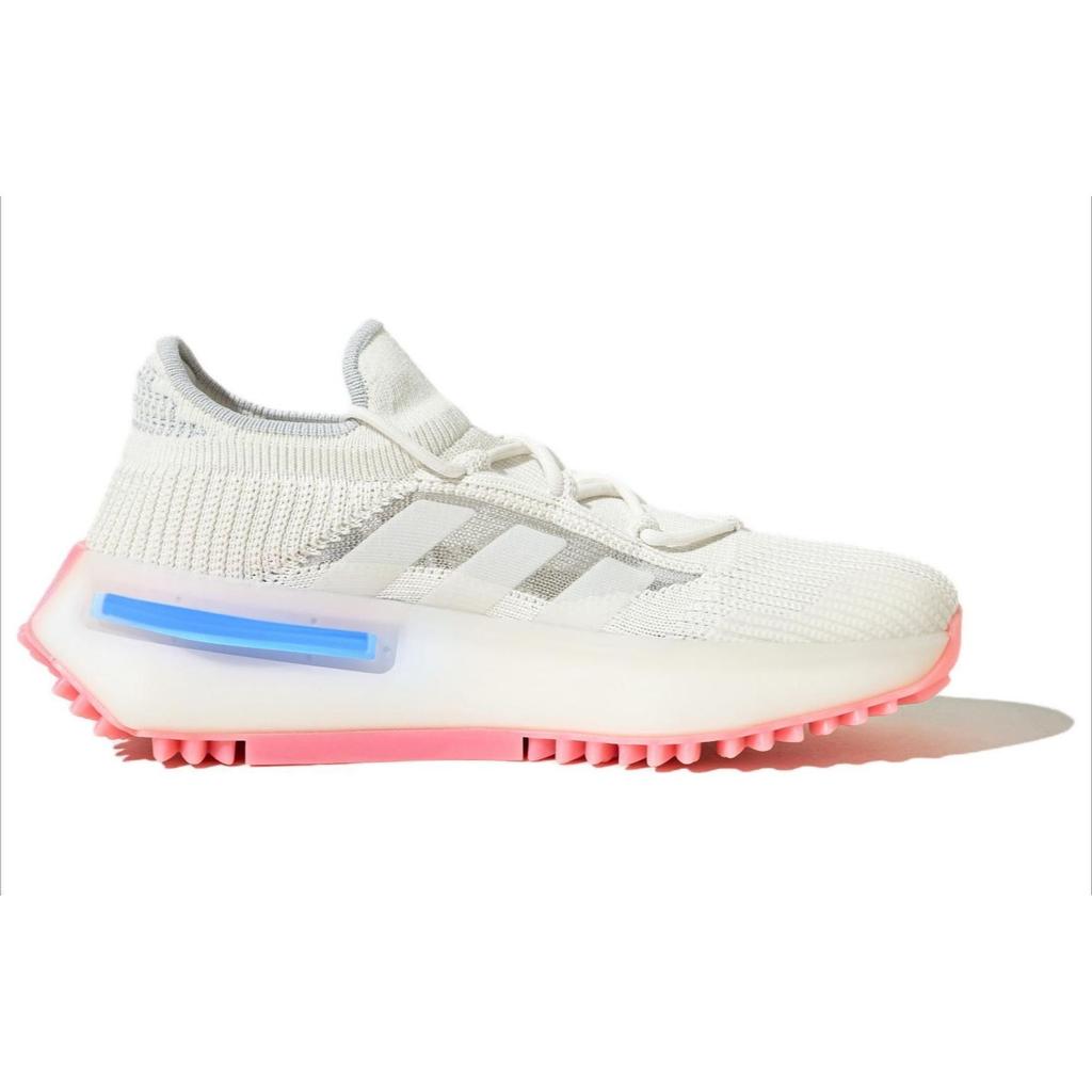 Adidas Оригинальные NMD S1 Тканевые Удобные Простые Универсальные Прочные Легкие Низкие Повседневные Кроссовки Унисекс Бежевые HQ4436