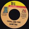 7inch Record BLING DAWG / LADY SAW - Thicky Ting Ting / Gal A Look BJ013 Big Jeans Recor 2001 Jamaica Reggae, Ska & Dub Used