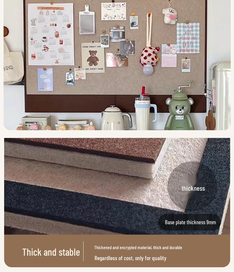 Зависть Фетровые наклейки на стену из фарфора для демонстрации фотографий и произведений искусства