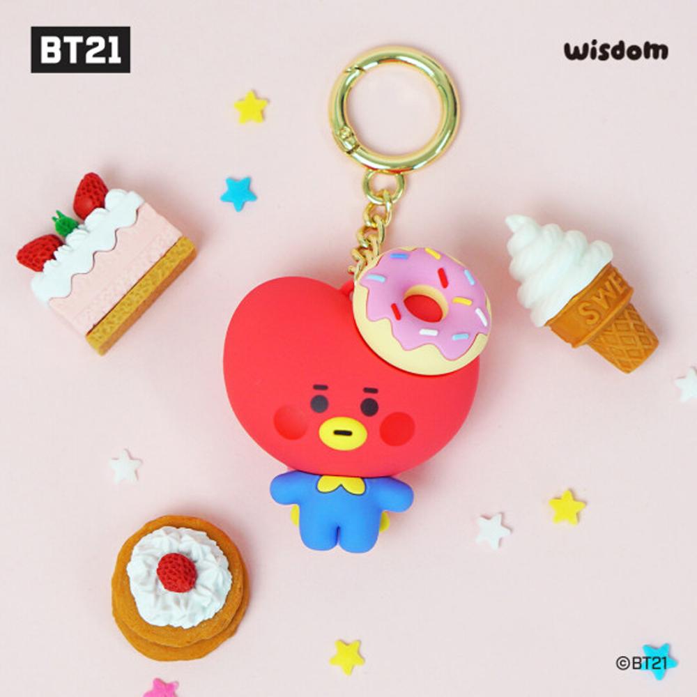 Официальный брелок с фигуркой Baby Sweet Things BTS BT21, аутентичный