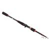 Telescopic Fishing Rod Lightweight Carbon Fiber Casting Fishing Pole with Stainless Steel Swivel Guide for Bass Trout