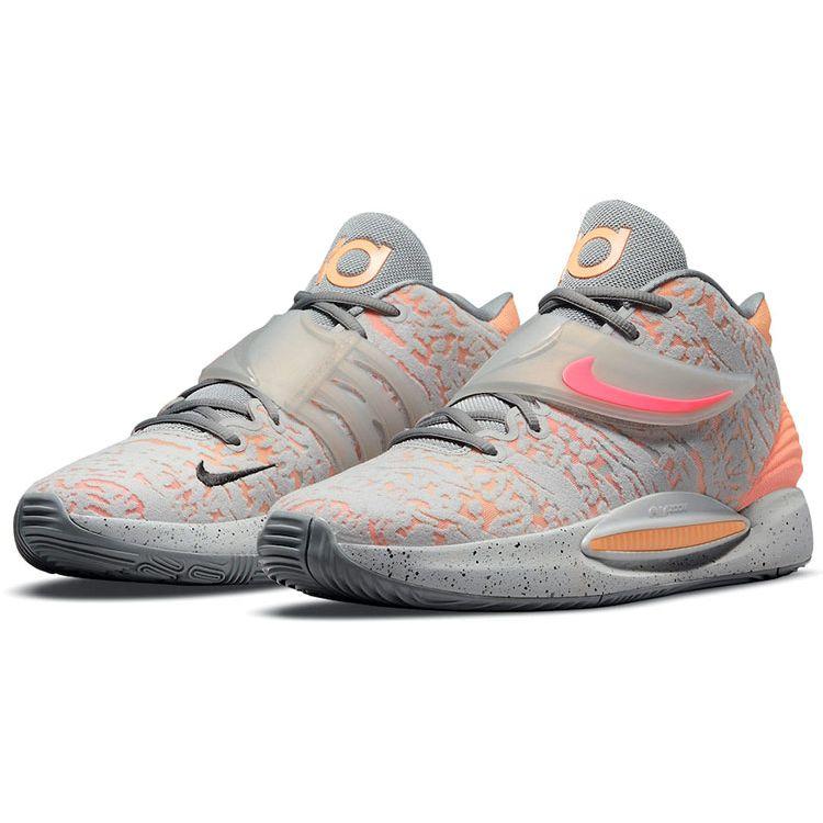 Nike KD 14 Sunset Мужские кроссовки серо-серо-туманные Sunset-Pulse CW3935-003