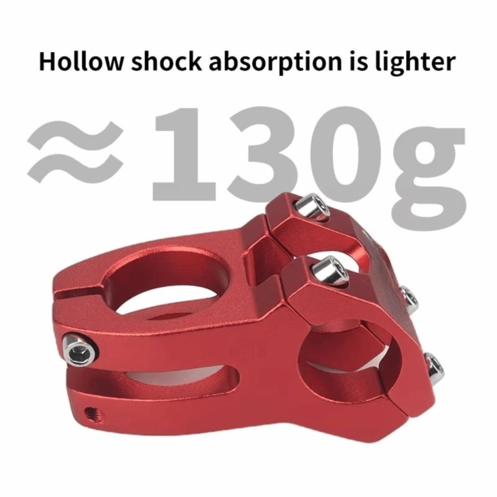 Aluminum Zinc Zinc Alloy Mountain Bike Stem 45mm Bike Riser Stem Bicycle Handlebar Stem Off-Road Use