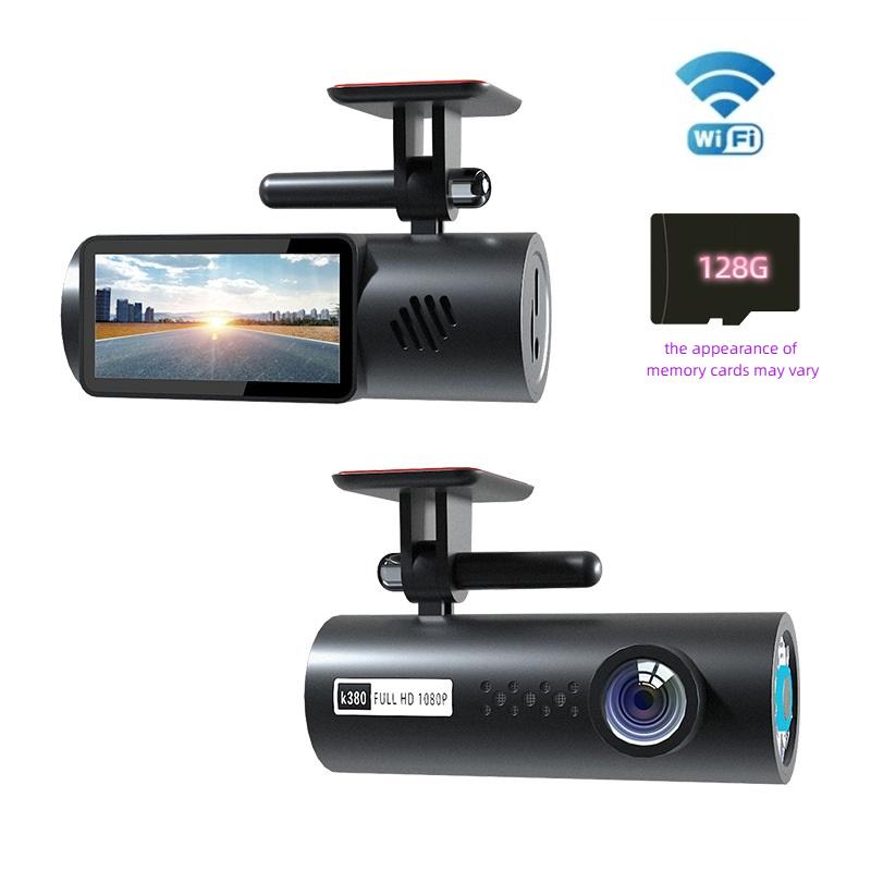 Новое WiFi-подключение мобильного телефона, двойная запись, ночное видение высокой четкости, автомобильный видеорегистратор, записывающий устройство для нанесения помады