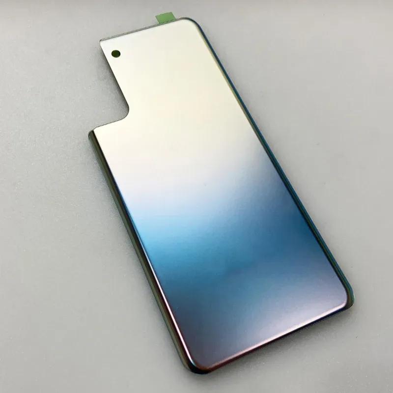 Back battery cover for Samsung Galaxy S21 plus S21 rear housing case glass lens replacement part assembly