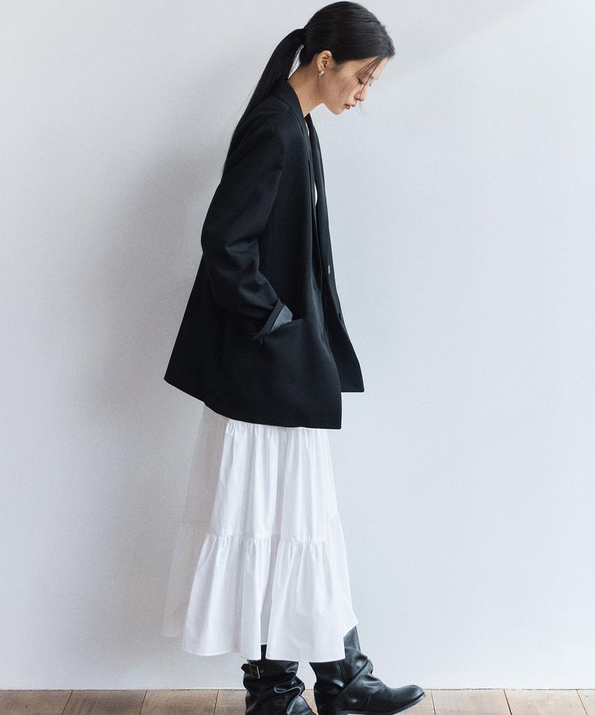MIXXO Многоярусная Длинная Юбка