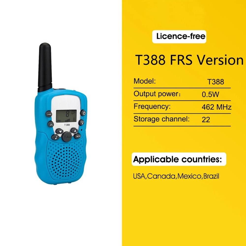 Портативная детская мини-игрушка Walkie Talkie Двусторонняя связь Удаленный домофон