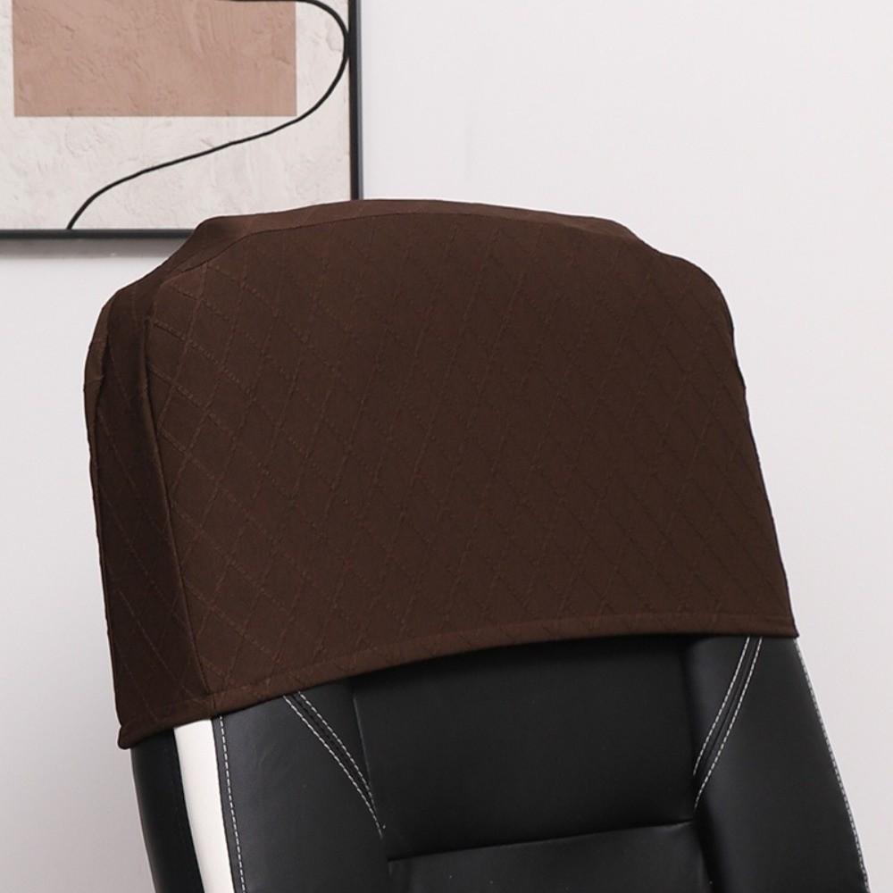 Protective Cover Office Chair Backrest Cover Solid Color Chair Back Covers  Office Chair