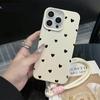 INS Любовь Сердце Роскошный Милый Чехол-цепочка для телефона Lanyard Case Для iPhone 17 16 15 14 13 12 Pro Max 11 Plus Ударопрочный Узор Личи Funda