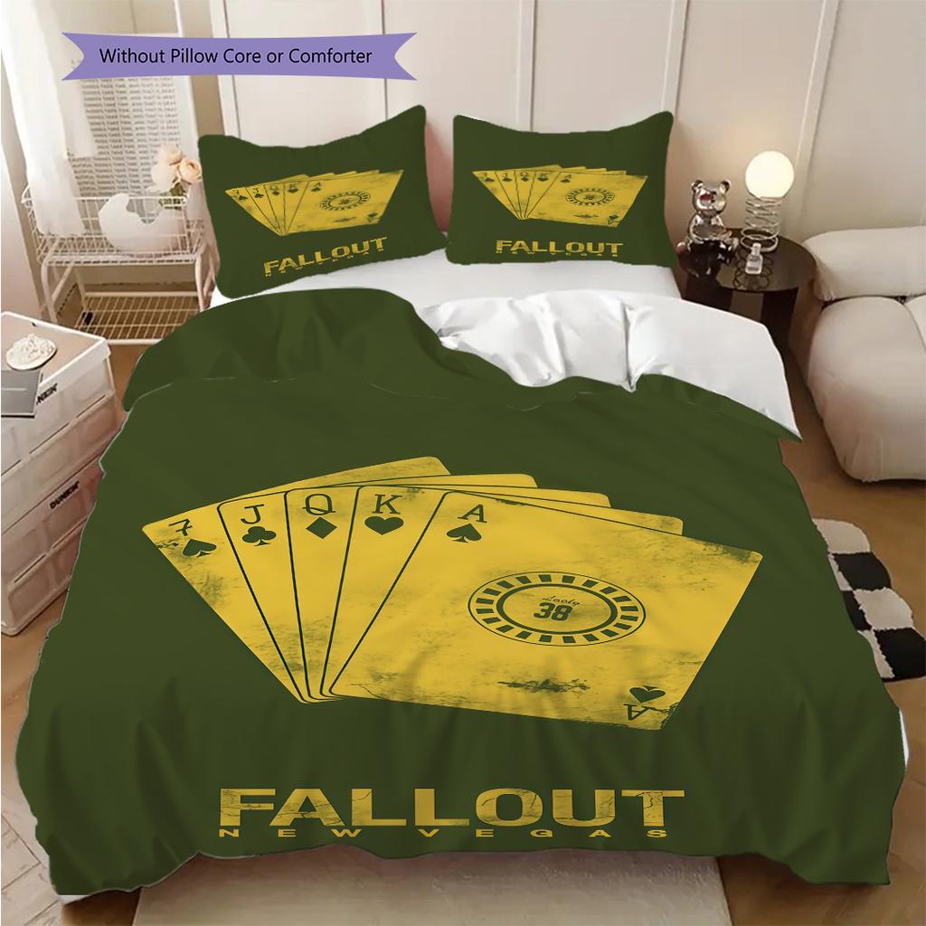 Fallout 3 Vaulttec Files Threepiece Set 1 Duvet Cover 2 Pillowcase Without Core Duvet Cover And Pillowcase Christmas Birthday Gift