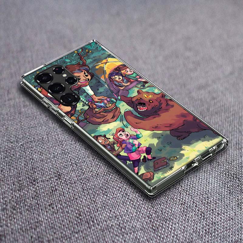 L-Lumberjanes Phone Case For Samsung Galaxy S24 S23 S21 S20 FE S22 S26 Ultra S25 Edge S10 Plus Cover Clear TPU Capa Shell Coque