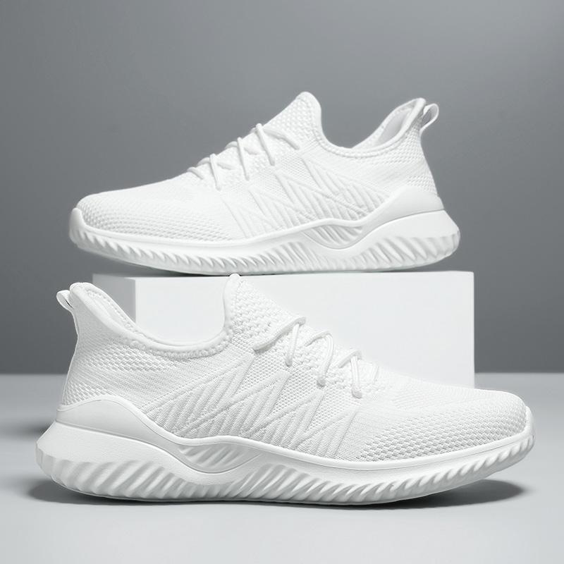 New breathable mesh sneakers extra large men's shoes 47 summer soft-soled light casual shoes women's outdoor walking shoes 48