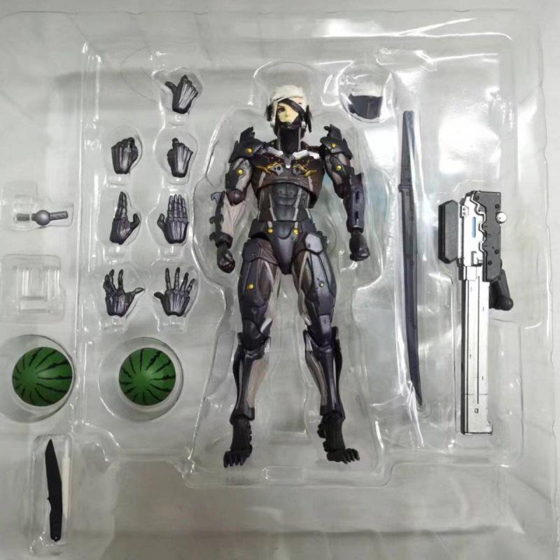 14 см Артикулированная фигурка действия Райден Ямагути Gear Raiden Модель персонажа Metal Gear Кукла Статуэтка Подвижные суставы Украшение Игрушка Подарок
