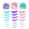 Wholesale  Eyelash Perming Pads 7Pairs Silicone Eyelashes Perming Curler Reusable Lash Lift Shield Pads Eyelash Lifting Tools