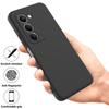 Для Xiaomi Redmi 15 5G (США) (171 мм) Чехол из жидкого силикона, задняя крышка для телефона с ремешком для руки