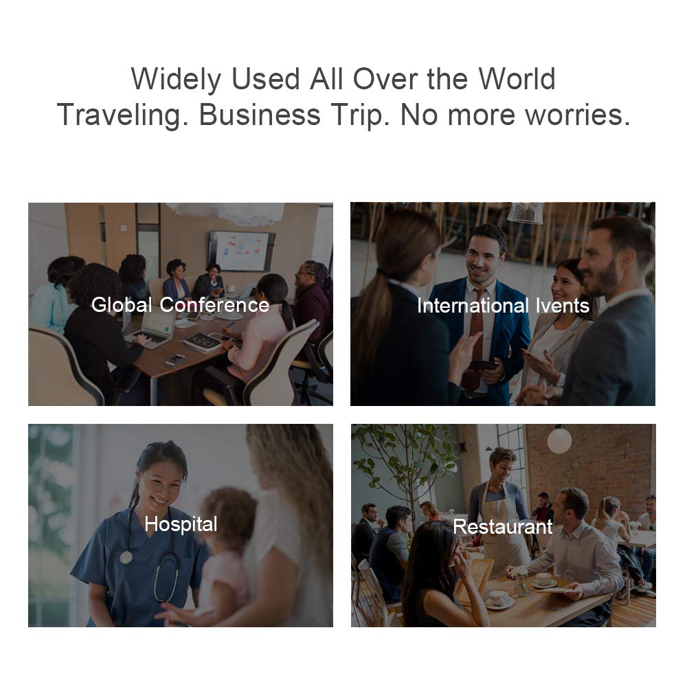 FFF SMART LIFE CONNECTED Голосовой переводчик офлайн Мгновенный голосовой перевод Перевод 180 стран, включая английский и китайский языки MAL-TR01SW