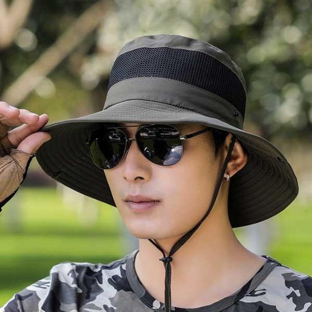 Мужская шляпа-сетка для джунглей для пеших походов, кемпинга, рыбалки, активного отдыха, SLT-DS36