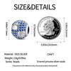 Authentic Original Charm Bead Components Copper Metal Marine Shell Bead Components Bead Components Compatible With Bracelet High Quality Fine Jewelry