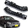 Pair Front Bumper Upper Retainer Support Bracket ABS For 2007-2011 Toyota Camry