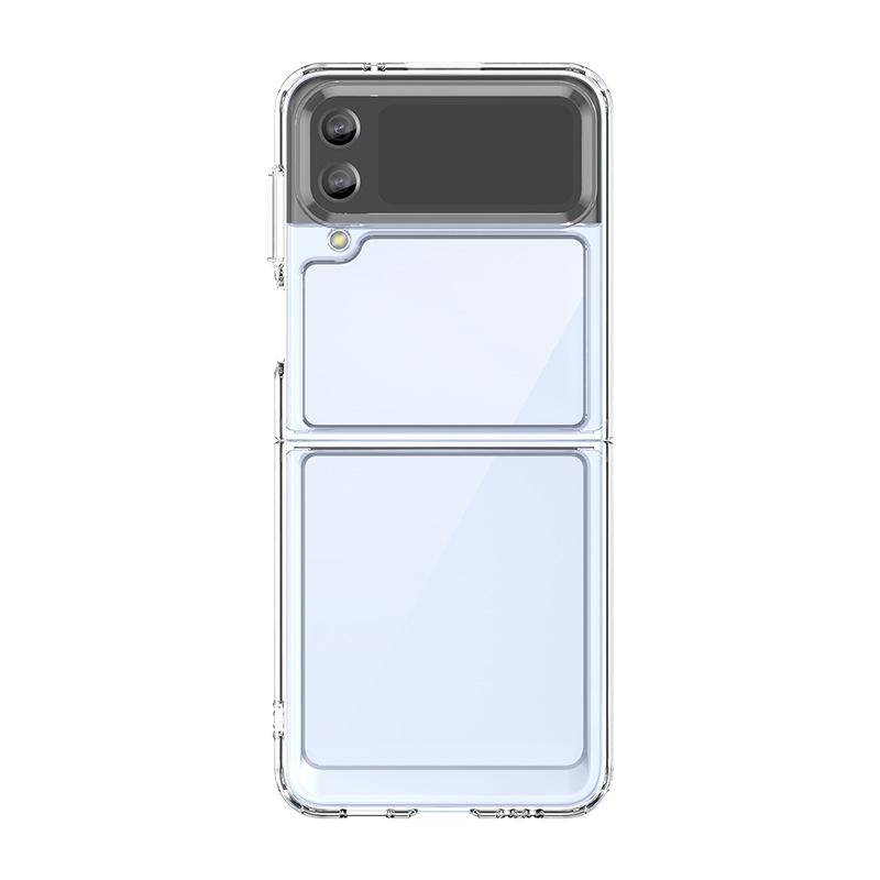 Применимо к цветному чехлу для мобильного телефона Samsung Z Fold1 чехлу для мобильного телефона Z Flip1 полноразмерный акриловый однотонный противоударный чехол