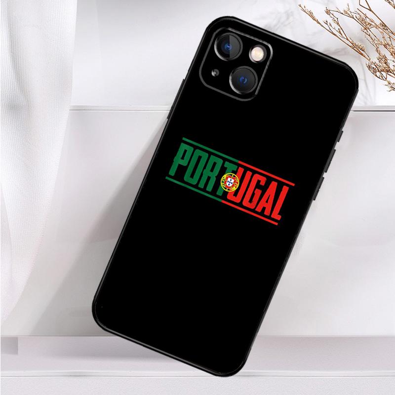 Portugal National Flag Case For iPhone 14 13 12 11 16 15 Pro Max Mini Cover X XR XS 8 7 14 16 15 Plus Accessories
