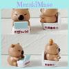 Action Capybara Figure Cartoon Model Toy Decoration Doll Children Gifts Ornament