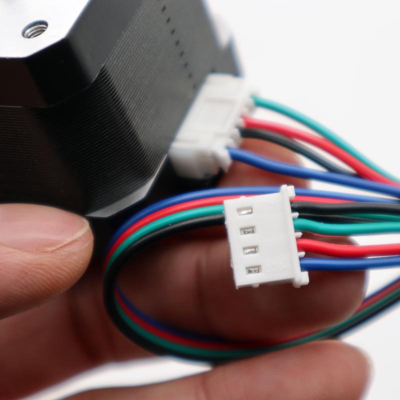 Us-17hs4401s Шаговый двигатель для Экосольвентного/сублимационного/УФ/DTF Принтера Сборочный комплект насоса станции обслуживания (кэппинг-станции) Шаговый двигатель с проводом